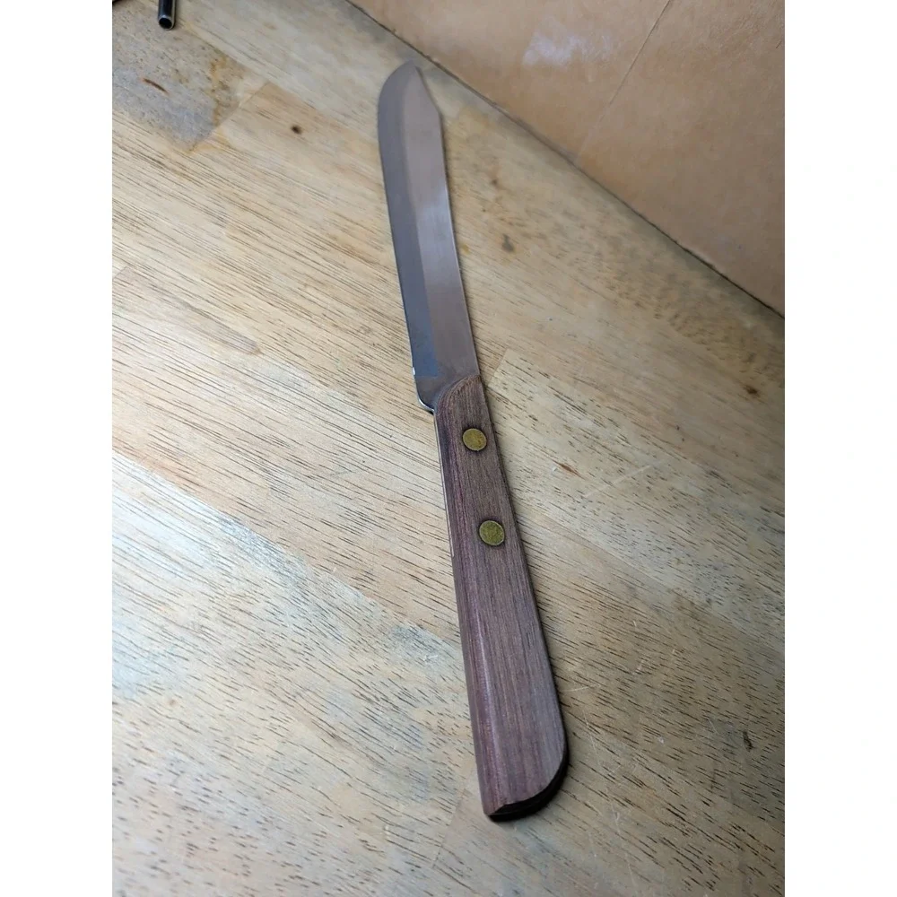 Vintage ROYAL BRAND CUTLERY SHARP-CUTTER Stainless Steel Chefs‎ Knife BA43B2206